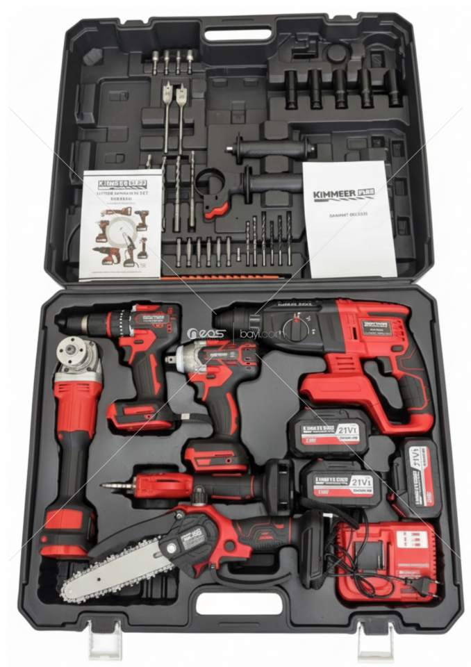 KİMMERPLUS 6LI SET KIRMIZI RENK