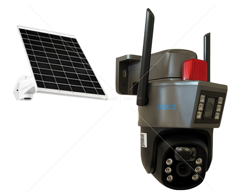 O-KAM-7015 4GDual LensSolarPTZ Camera YENİ MODEL