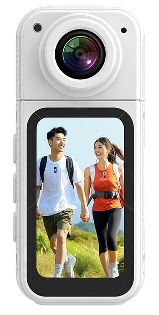 Manyetik başparmak eylem kamera 180 ° rotasyon Video 2.7K HD Video 1.47 HD ekran 35g Ultra hafif taşınabilir