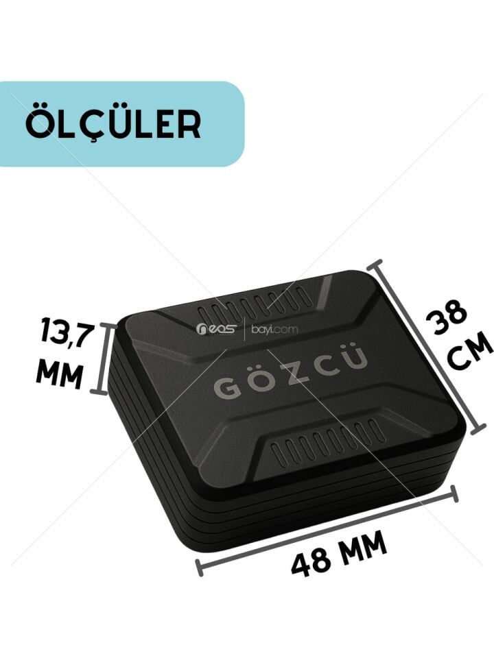 Gözcü Ultra Ios Android Uyumlu Airtag Anlık Geçmişe Dönük Konum 30 Ay Pil Ömrü Gps Araç Motor Çocuk Akıllı Takip Cihazı