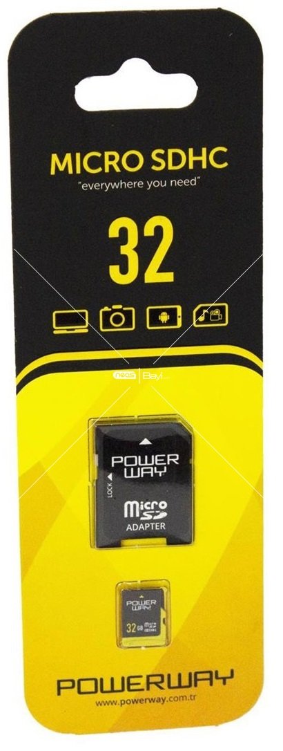 Powerway 32GB Micro SD Hafıza Kart