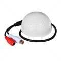 CCTV Microphone Yuvarlak Gizli GOLD RCA