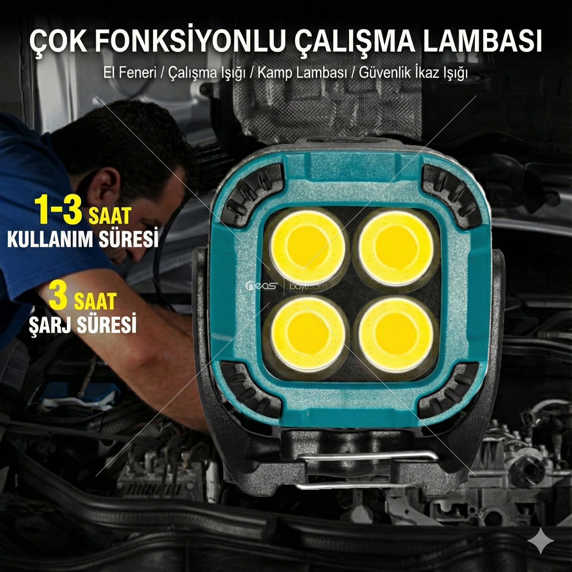 POWERDEX PD-460 KAMP VE EL LAMBASI