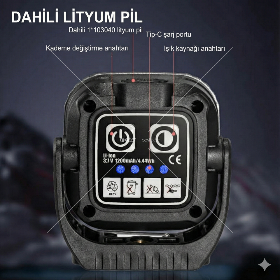 POWERDEX PD-460 KAMP VE EL LAMBASI