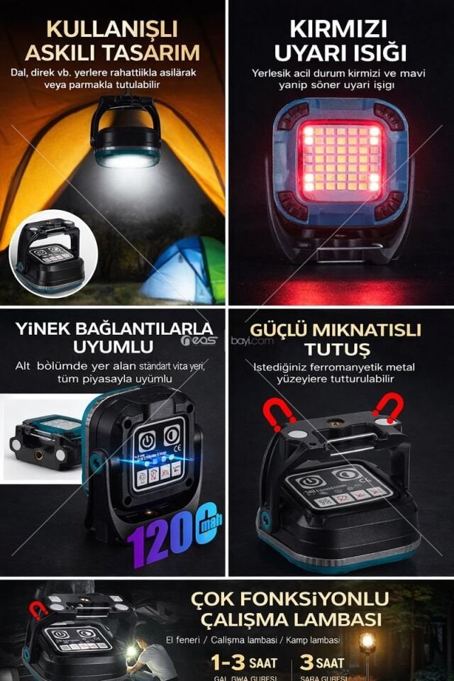 POWERDEX PD-470 KAMP VE EL LAMBASI