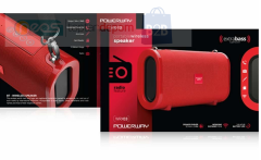 Ses Bombası Orjinal Powerway WRX03 Bluetooth Speaker