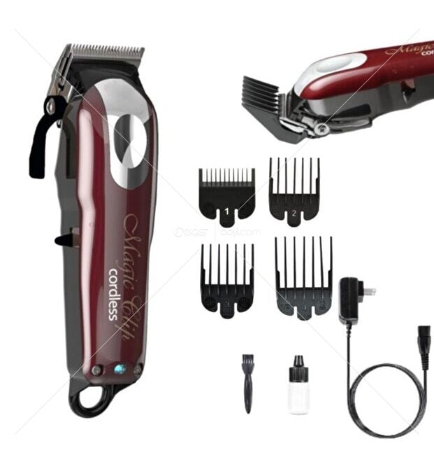 BLUEMAX KP-2090 Magic Clip Cordless Tıraş Makinesi Profesyonel Şarjlı Saç Sakal Tıraş Makinesi