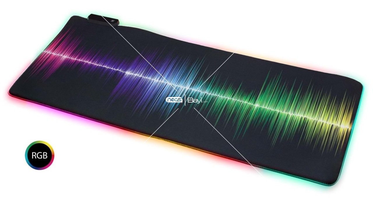 Mouse PAD DX3529 OYUN MOUSE PAD RGB LEDLİ 300*700*3MM