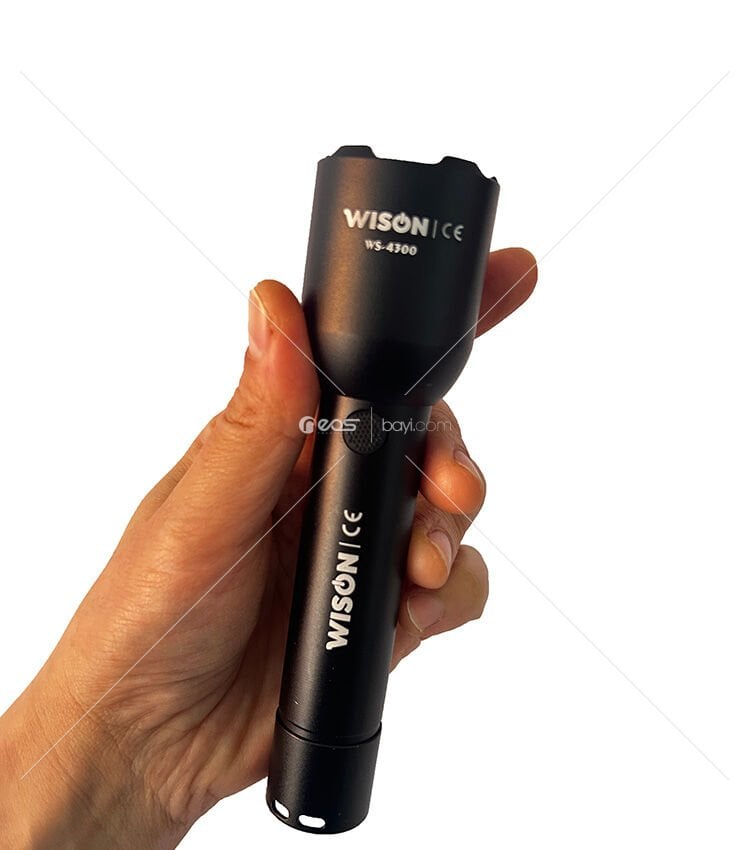 Wison WS-4300 Şarjlı El ve Tüfek Feneri 1200 Lümen