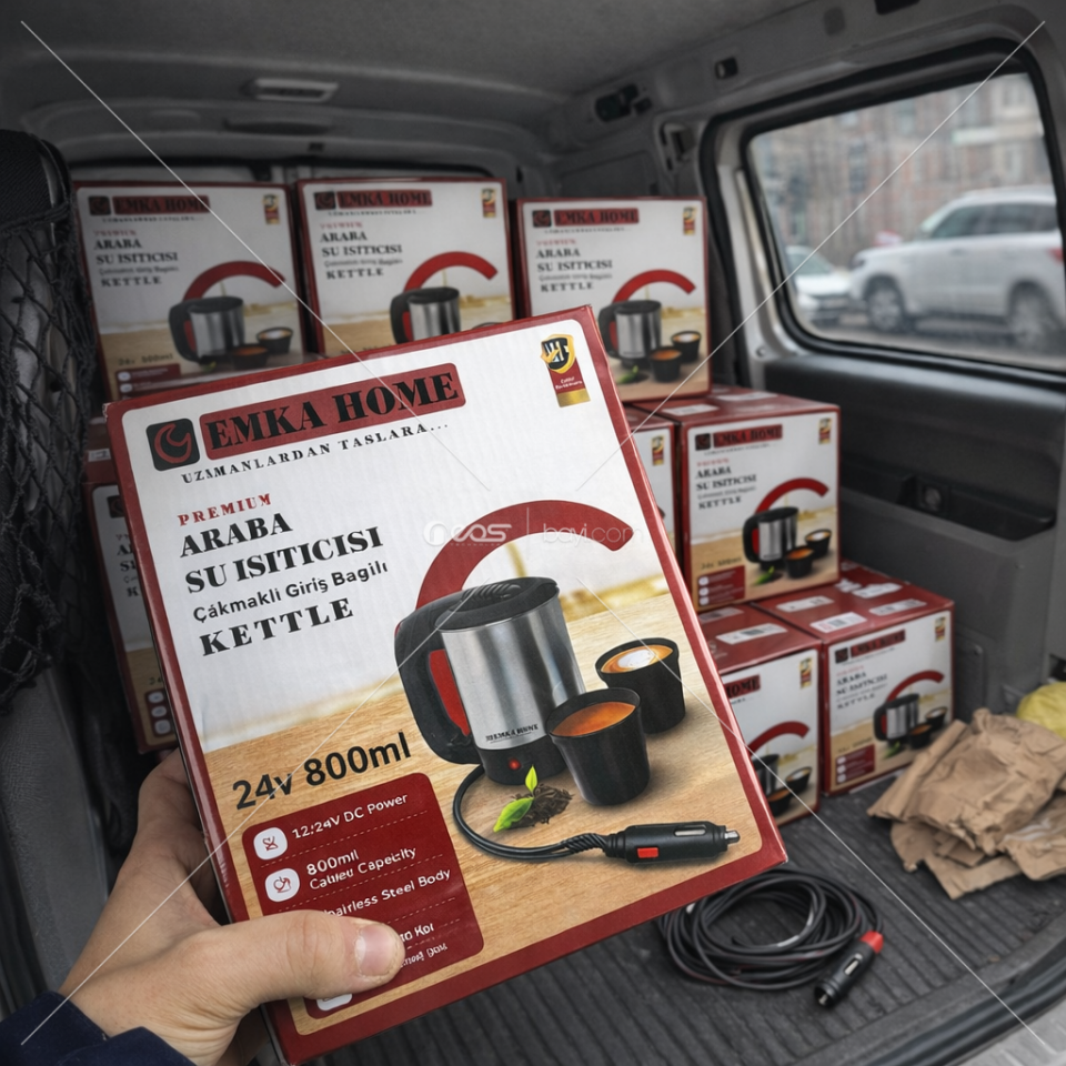 EMKA 5623-30 ÇAY KAHVE SU ISISTICI KETTLE 24V 800 ML
