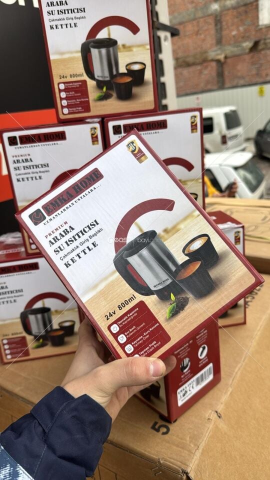 EMKA 5623-30 ÇAY KAHVE SU ISISTICI KETTLE 24V 800 ML