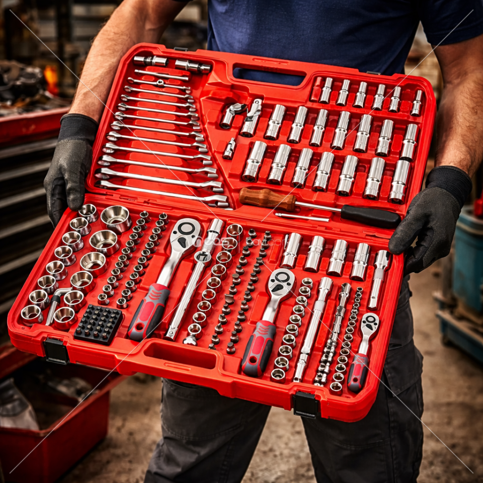 216 PARÇA 72 DİŞLİ SÜPER TAMİRCİ LOKMA SET