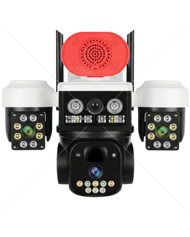 O-KAM-8095 3LENSLİ WİFİ SOLAR PTZ KAMERA