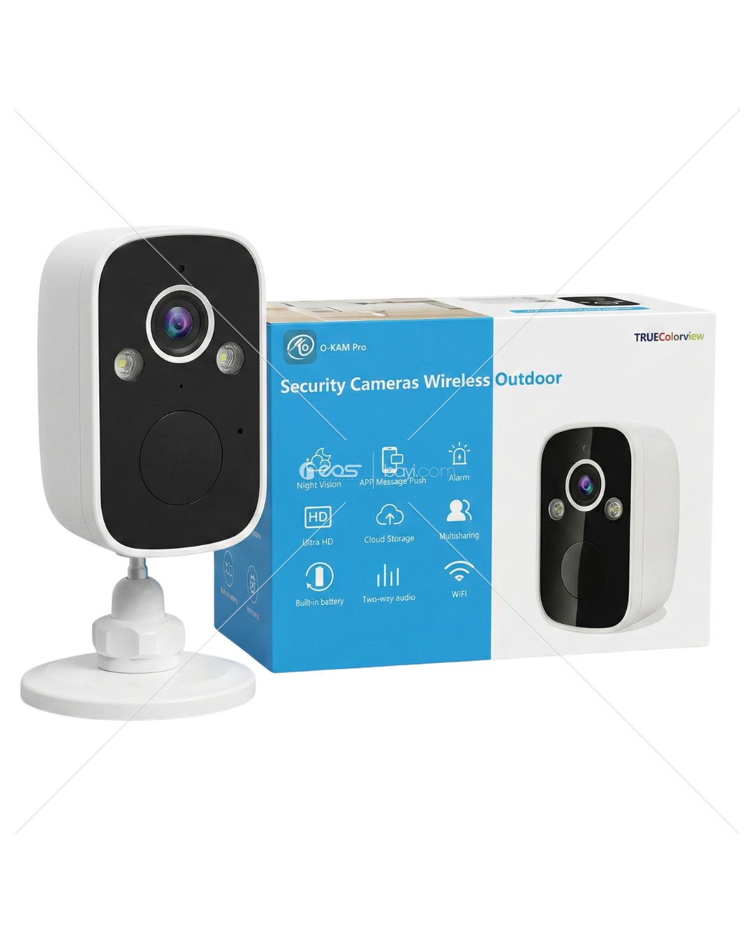 OKAM 2027 5MP+2MP Uzaktan Kontrol Mikrofonlu Akıllı Wifi Kamera