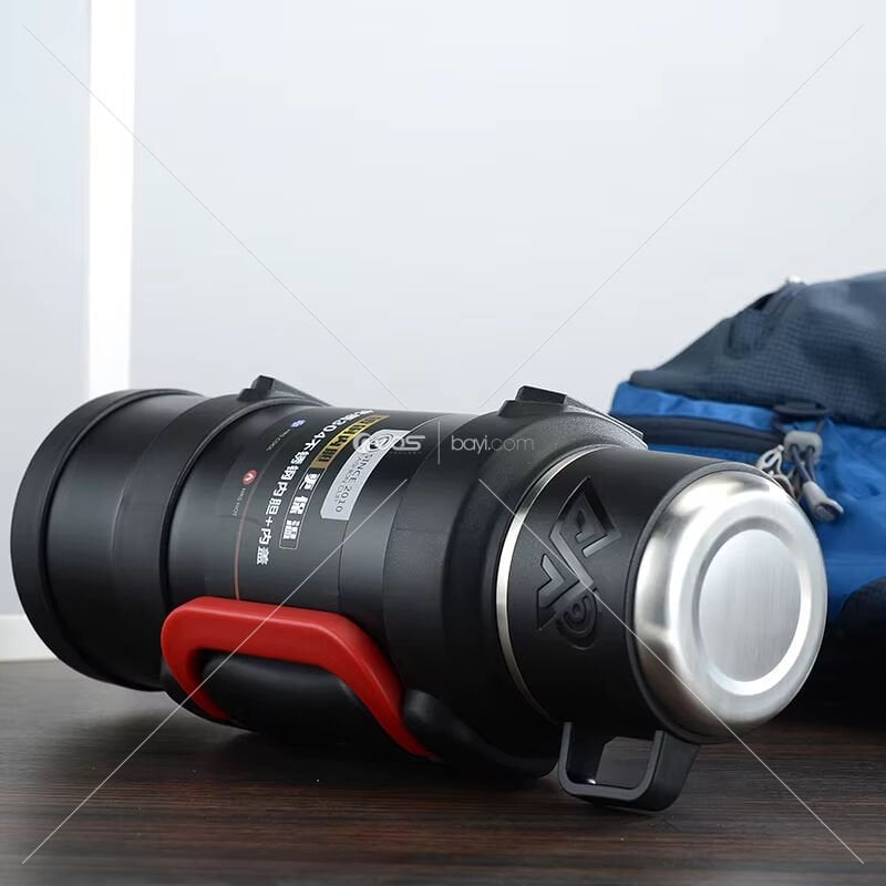 3.16LT TERMUS Büyük Kapasiteli Çift Duvarlı Vakum Yalıtımlı Paslanmaz Çelik Balıkçılık Su Şişesi İçecek Termal Matara Kamp Seyahat Tencere (GÜMÜŞ) (KARIŞIK RENK GÖNDERİLİR)