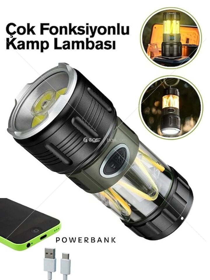 Wison WS-705 Çok Fonksiyonlu Kamp Lambası 10 Watt