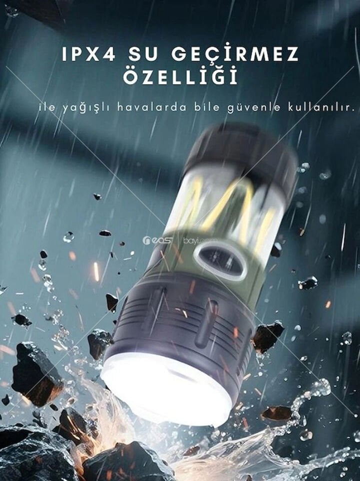 Wison WS-705 Çok Fonksiyonlu Kamp Lambası 10 Watt