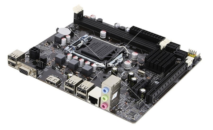 Turbox H61C 1155P HDMI+VGA+SES 6xUSB2.0 Anakart