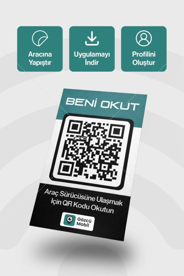 Gözcü QR Araç Numarator