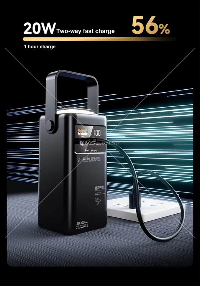 BLUEİNTER 20.000 MAH POWERBANK PD HIZLI ŞARJZ