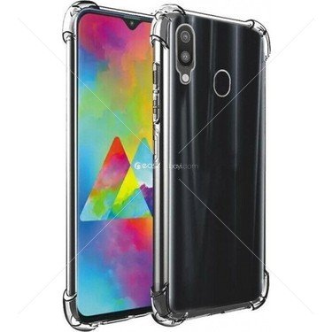 Samsung M20/M205 Şeffaf Koşe Korumalı