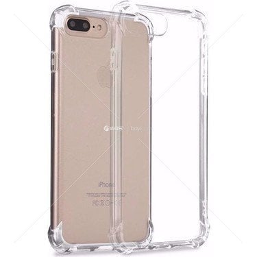 Apple İphone 7Plus Şeffaf Köşe Korumalı