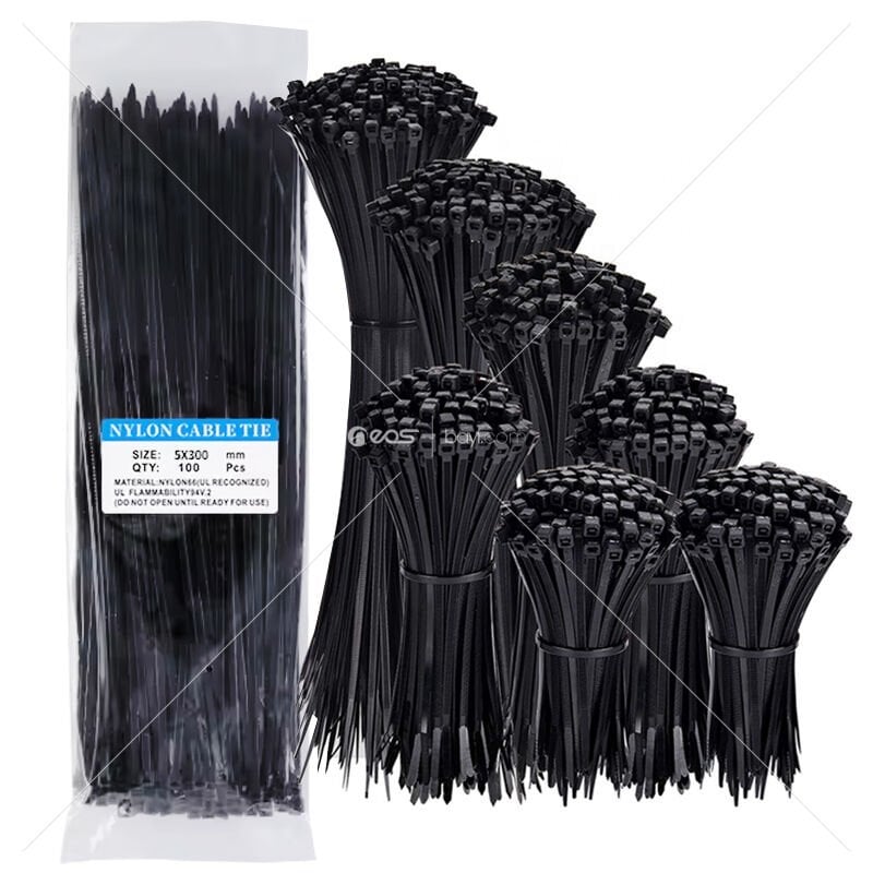 3.6X250MM SİYAH KABLO BAĞI 100ADET
