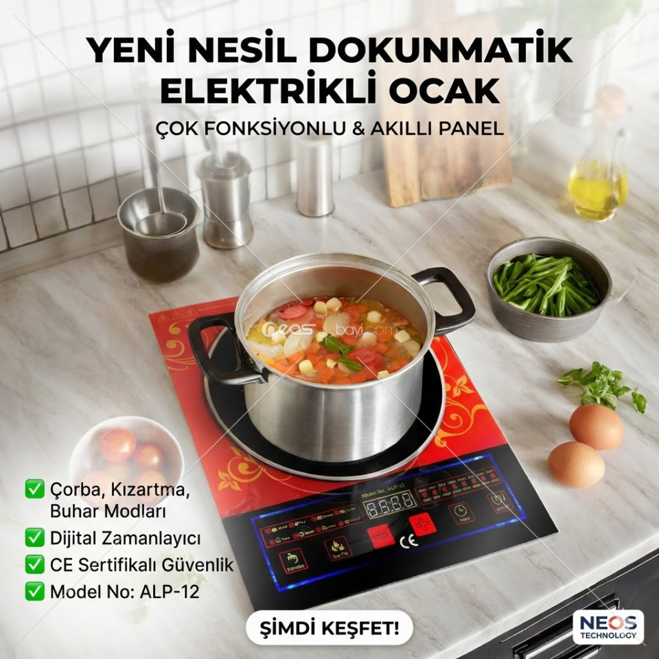 Ailipu Elektirikli Lazer Ocak 3600 Watt