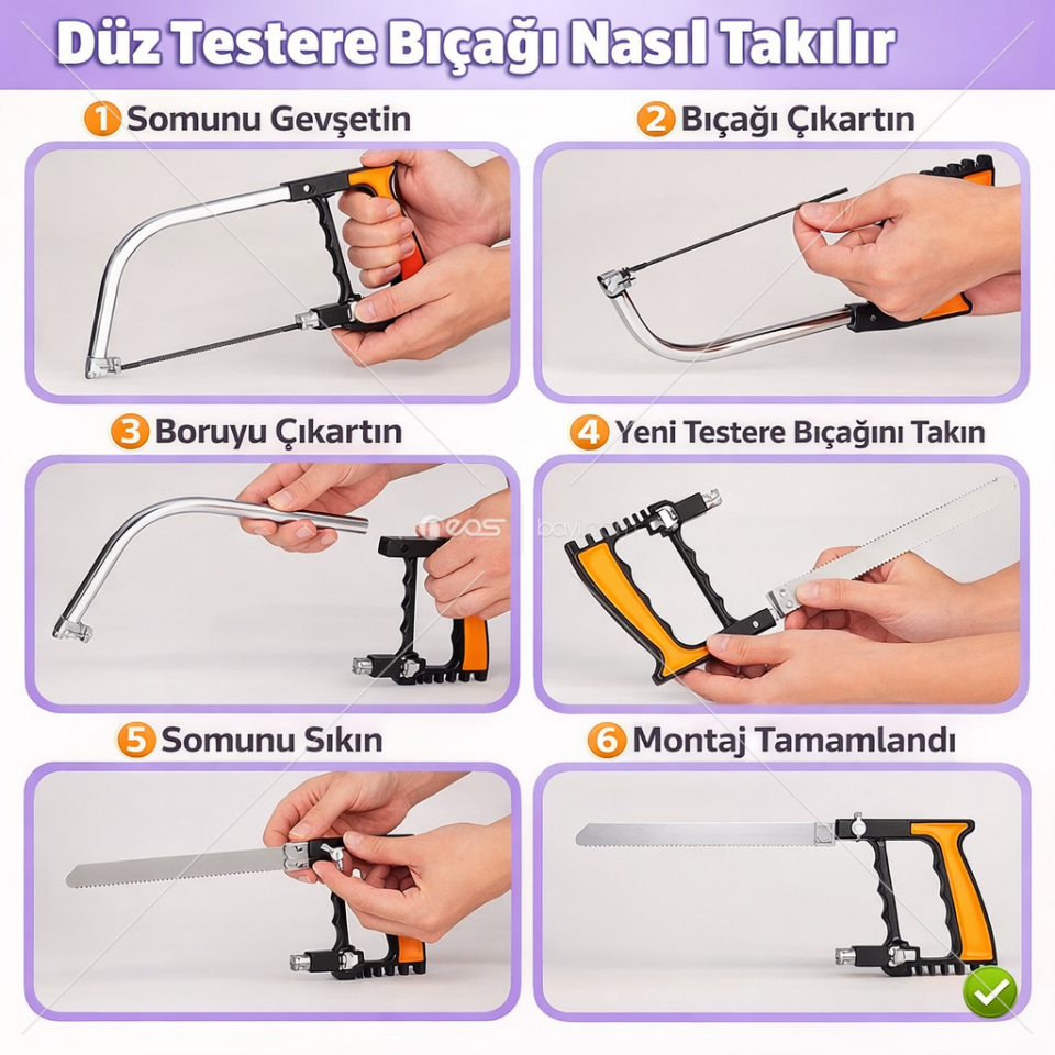 EMKA 5219 KIL TESTERE SETİ