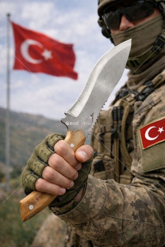 NO:4 KOMANDO SERİ ÖZEL BIÇAK