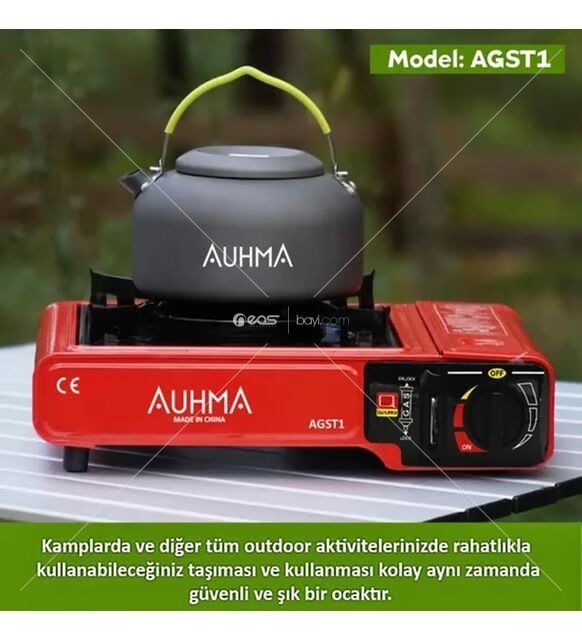 Auhma Tekli Portatif Ocak