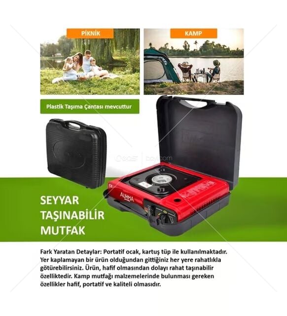 Auhma Tekli Portatif Ocak