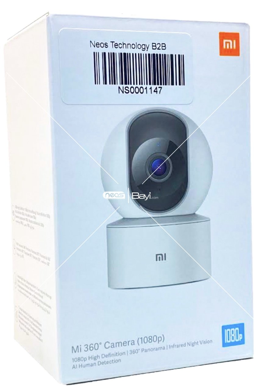 XIAOMI Mi Home Kamera 360° Full HD 1080P - Yeni Versiyon