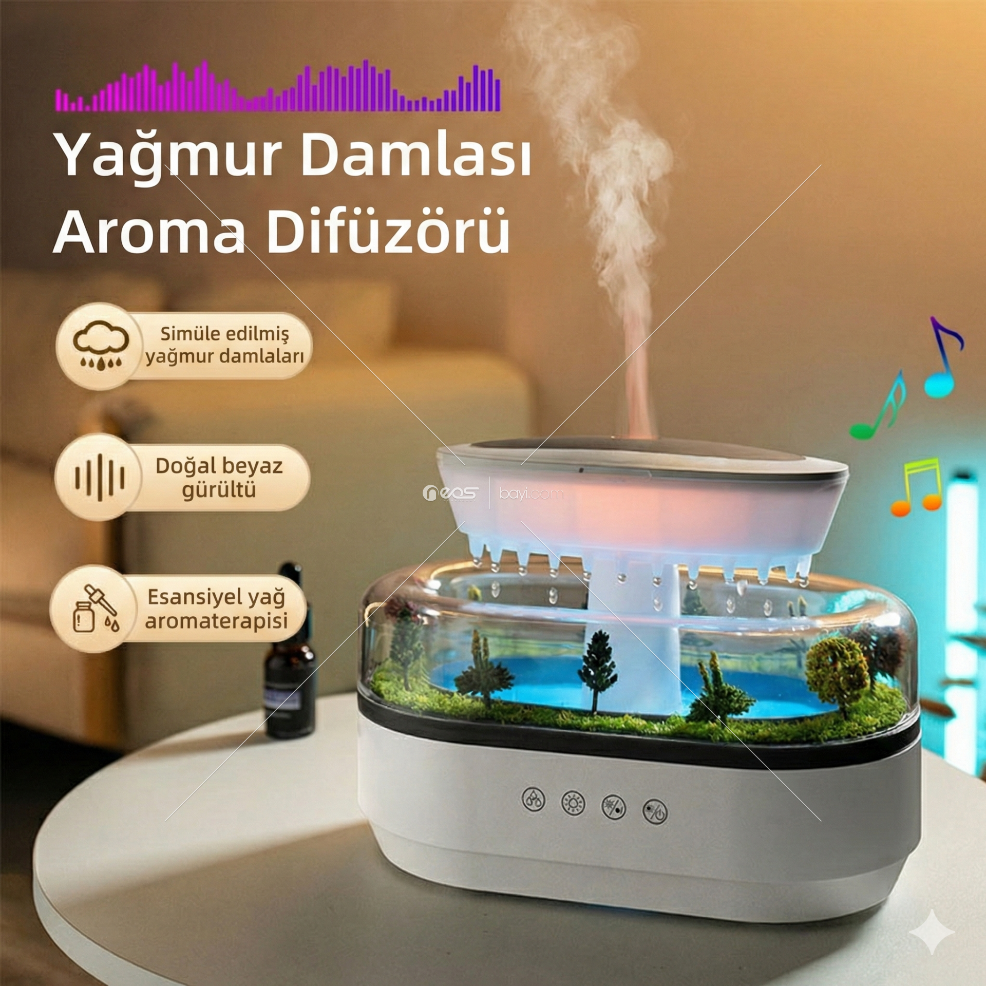 YAĞMUR DAMLASI AROMA DİFİZÖR