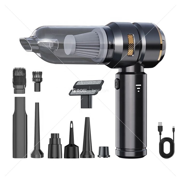 Harvox Araç İçi Süpürgesi HXVC-001 (Siyah-Sarı)