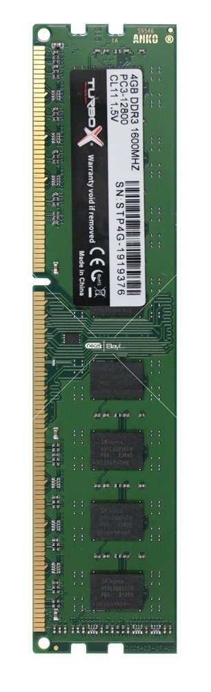 Turbox 4GB DDR3 1600 Mhz Masaüstü Ram Bellek
