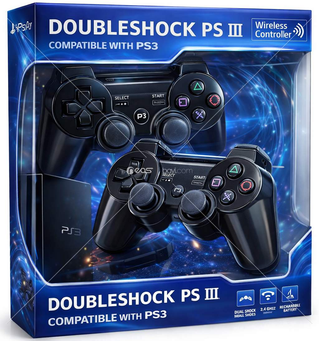 NİVATECH RS3 PLAYSTATİON3 OYUN KOLU ( RESİM YAPAY ZEKA )