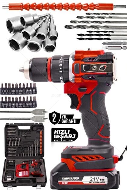 KİMMERPLUS KÖMÜRSÜZ ÇELİK 25 TORK HIZLI ŞARJZ ÜNİTESİ