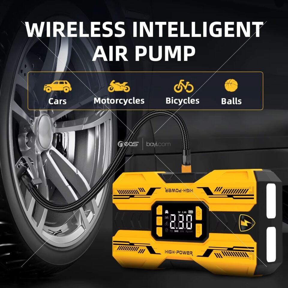 CASTU 18000MAH LAMBORGHİNİ ÖZEL SERİ TAKVİYE+LASTİK ŞİŞİRME+POWERBANK TANK SERİ