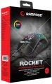 Rampage SMX-R66 ROCKET Ultra Hafif Siyah RGB Ledli 12000dpi Gaming Oyuncu Mouse