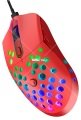 Rampage SMX-R66 ROCKET Ultra Hafif Kırmızı RGB Ledli 12000dpi Gaming Oyuncu Mouse