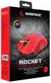 Rampage SMX-R66 ROCKET Ultra Hafif Kırmızı RGB Ledli 12000dpi Gaming Oyuncu Mouse