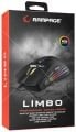 Rampage SMX-R33 LIMBO Makrolu Siyah 6400dpi RGB Ledli Gaming Oyuncu Mouse