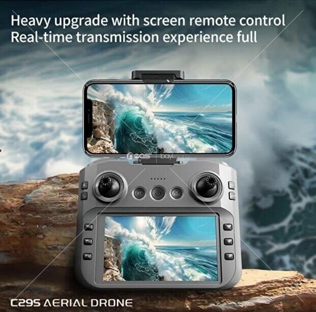 C29S GPS 4K ESC Kameralı Drone 1KM+ Menzil 25 DK Uçuş Brushless Motor Akıllı Kumanda