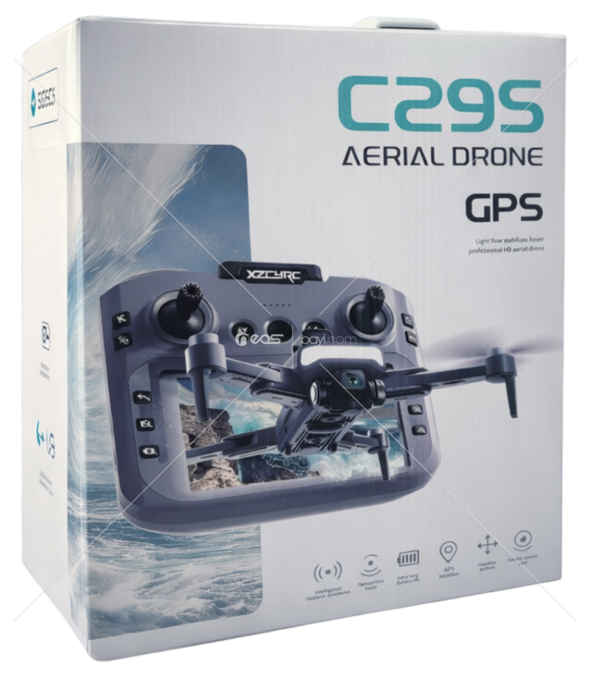C29S GPS 4K ESC Kameralı Drone 1KM+ Menzil 25 DK Uçuş Brushless Motor Akıllı Kumanda