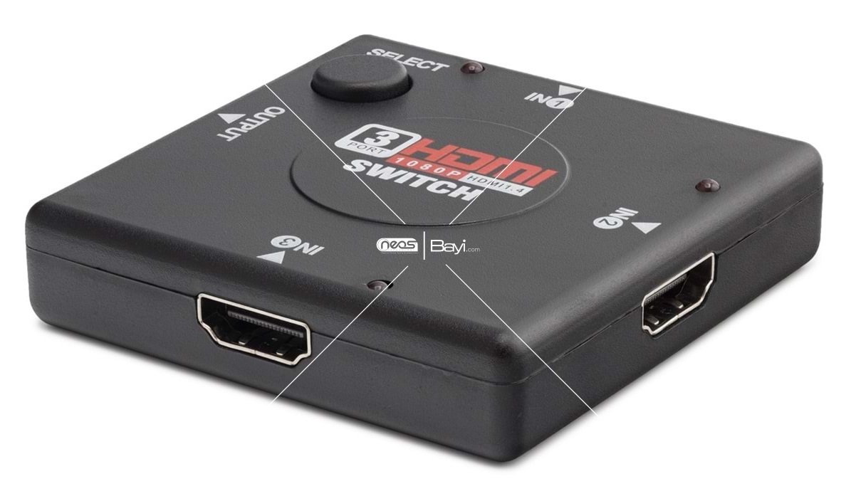 HADRON HN225 SWITCH HDMI 3 GİRİŞ 1 ÇIKIŞ
