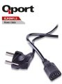 Qport POW1.5 1.5 M PC Güç Kablosu