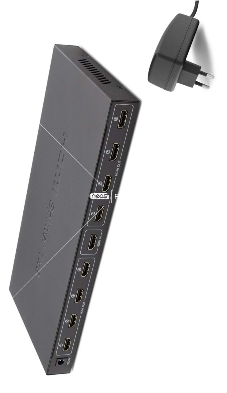 HADRON HN206 SPLITTER HDMI 1.4V 1080P 4K 1 GİRİŞ 8 ÇIKIŞ