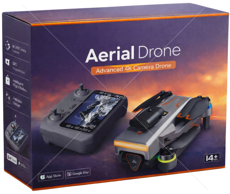 KDS T50 Katlanabilir Çift Kameralı Brushless Drone (Profesyonel FPV Seri)