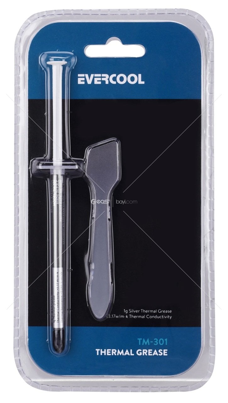 Evercool TM-301 1g 3.17w/m.K Gümüş Slim Tüp Termal Macun